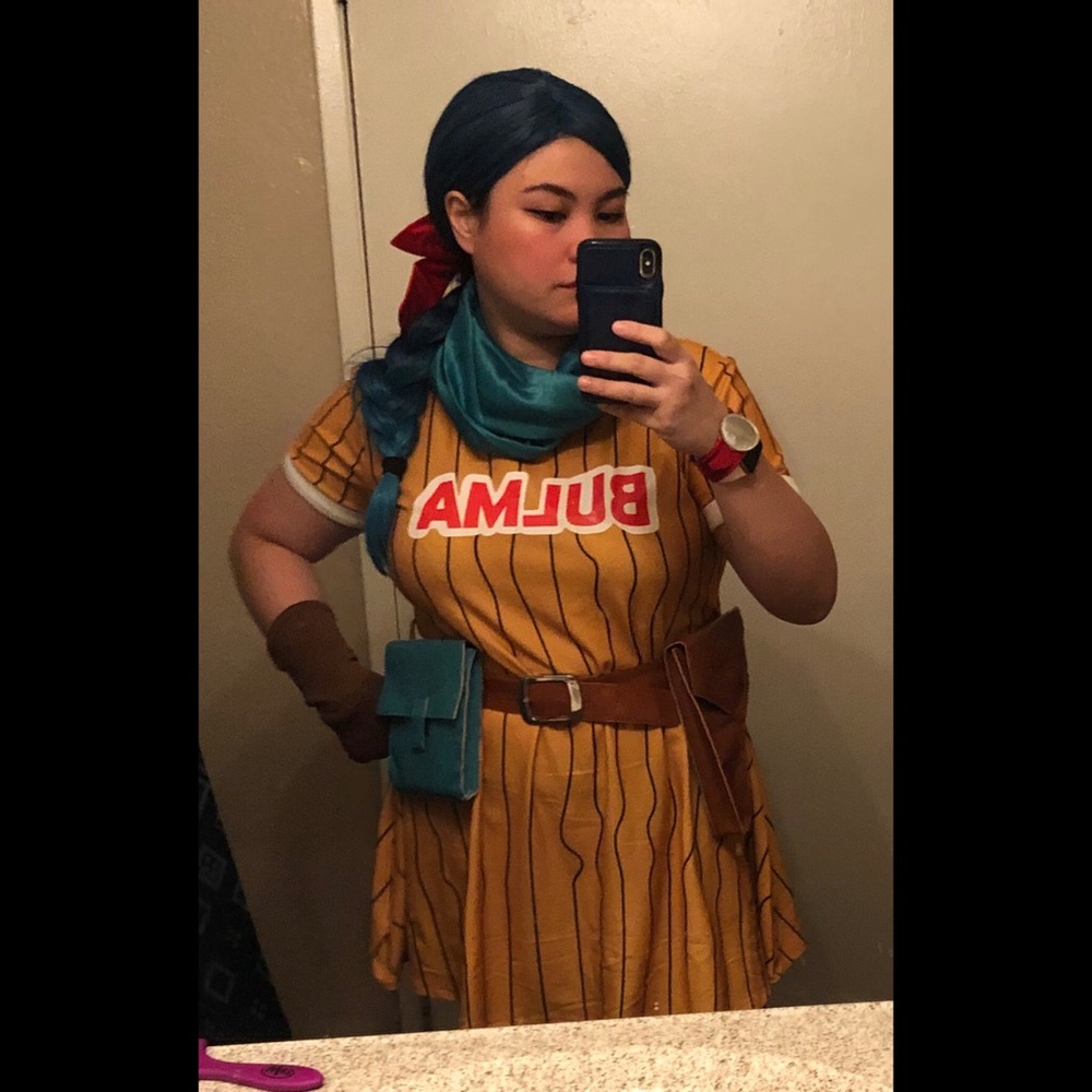 bulma cosplay halloween costume L